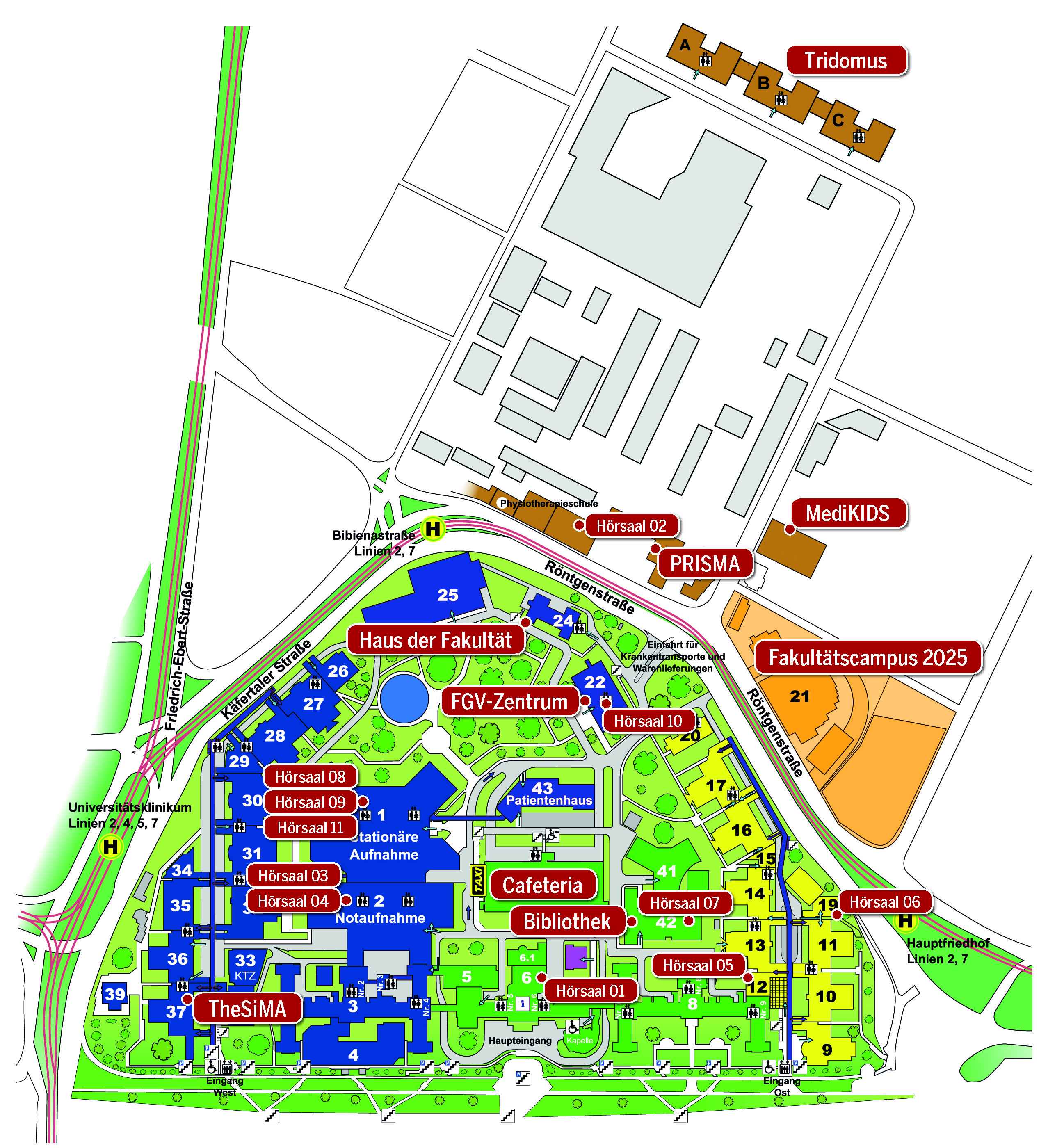 Einrichtungen: UMM Universitätsmedizin Mannheim